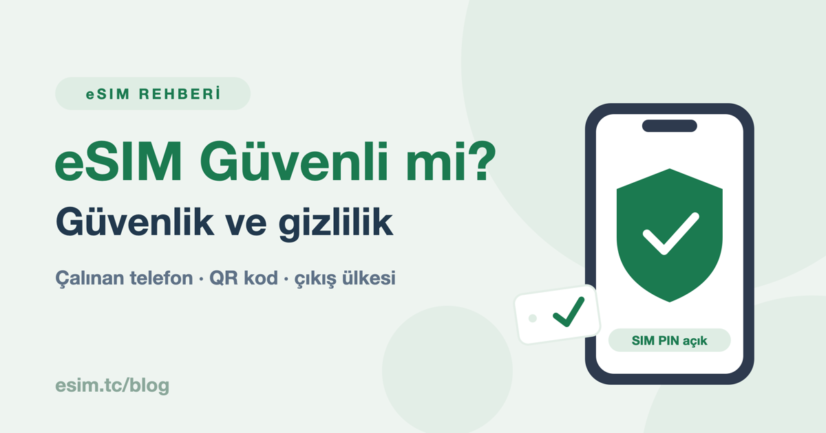 eSIM güvenli mi
